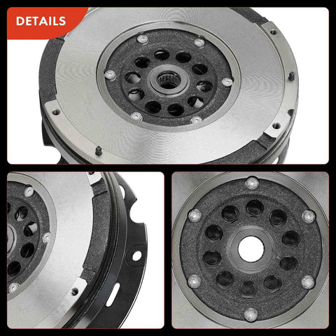 High Grade Dual Mass Flywheel Fits Audi A4 A5 Q5 2008 2017 showcasing close-up detail and design for performance upgrades.