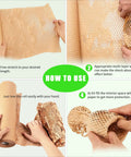 Step-by-step use of Honeycomb Packing Paper Roll For Moving Eco Friendly Recyclable Cushioning Wrap Bubble Paper Protective