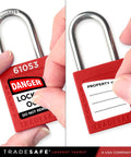 Electrical Lockout Tagout Kit For Circuit Breakers Ready To Roll 120 277V To 480 600V With Hasps Tags And Carrying Bag OSHA Compliant LOTO Set