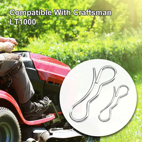 Beefed Up Front Axle Tie Rod Replacement For Lawn Mower That Fits Craftsman Poulan And Husqvarna Models 192757 532192757 130465 532130465 LT1000 Series Durable Steel Link For Reliable Steering On Your Mower, black steel pins