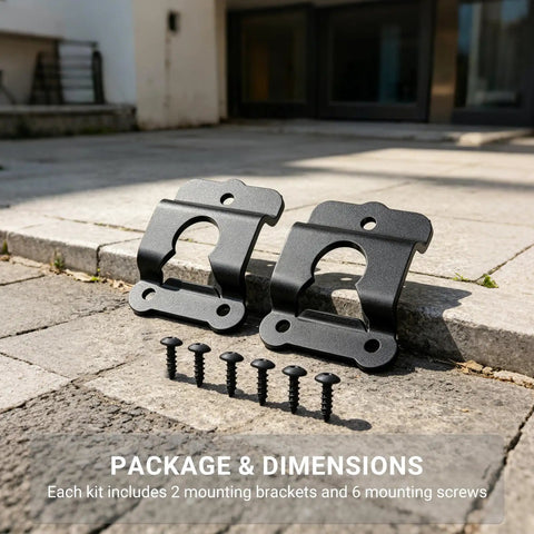 Heavy Duty Truck Bed Mounting Bracket Kit For BedXtender Extender Fence Secure Pole Support Easy Install Built To Haul