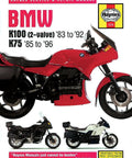 BMW K100 2 Valve 83 to 92 and K75 85 to 96 Service and Repair Manual Haynes illustrated book cover with red BMW motorcycle