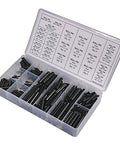 Open case showing Roll Pin Kit Set 375 Pieces With Pins From One Sixteenth To Three Eighths Inch Diameter For Lawn Mowers Tractors Snowblowers