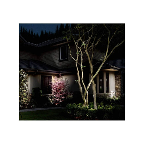 Down Accent Light 1 Light 12V Low Voltage For Wet Locations Slick Textured Architectural Bronze Aluminum illuminating house