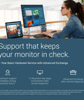 A person using a 23 8 Inch FHD Monitor Featuring Killer 144Hz Refresh Rate And Lightning Fast 1Ms Response Time on a desk.