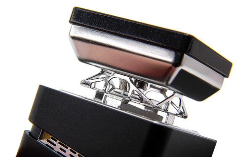 Close-up of Ultra Compact Mini Hot Plate Soldering Preheater With OLED Display, featuring the 30x30mm heating area upper interface.