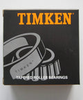 Box of Timken tapered roller bearings, packaging for Beefy Tapered Roller Bearing Assembly 32924M 120 mm Inner Diameter 165 mm.