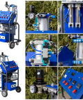 Heavy Duty Polyurea Spray Equipment Pro Grade Polyurethane Spray Machine For Professional Roof Coating And Floor Sealing Applications showing operational controls and details.