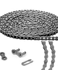 Size 41 20 Feet Roller Chain For Gate Openers Built Tough Carbon Steel Extension Chain With 2 Connecting Links Replacement
