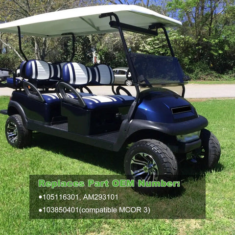 MCOR 4 Conversion Throttle Potentiometer For Club Car Precedent Carryall Tempo Onward 2012 Up Golf Carts Upgrade Replaces OEM 105116301 103850401 And Compatible MCOR 3 Includes AM293101 AM293001