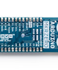 Top view of MKR Zero Board With SAMD21 Cortex M0 Plus 32 Bit ARM MCU Built In SD Card Slot For Music Playback showing 22 digital IO pins