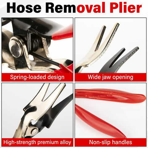 Hose Removal Pliers For Auto And Marine Use Easy Grip Hose Separator Tool For Fuel And Vacuum Lines Quick Release Pliers