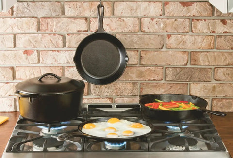Cast Iron Griddle 8 Inch Round Pre Seasoned Griddle Pan For Pancakes Tortillas And More Induction Grill Oven Campfire Ready