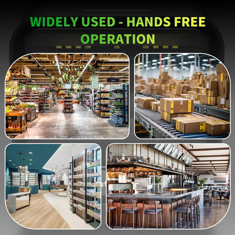 Hands Free USB Barcode Scanner With Auto Sensor Trigger Reads 1D 2D And QR Codes No Fuss Fast For POS Retail Warehouse And Inventory