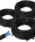 Split Wire Loom Tubing Assortment With One Quarter Inch Three Eighths Inch And One Half Inch Inner Diameters 300 Foot Value Pack