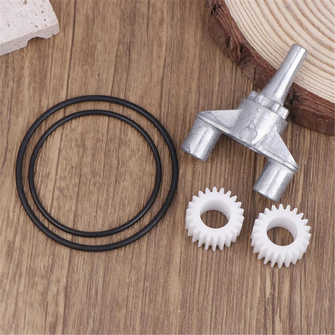 Heavy Duty Transmission Gear Bearing Set For K1K2K3 Car Wash Machines, metal knuckles, washers on wooden surface