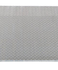 Heavy Duty Aluminum Workhorse Dock Plate 36X36 Inch Economizer Platform with diamond tread surface and handles.