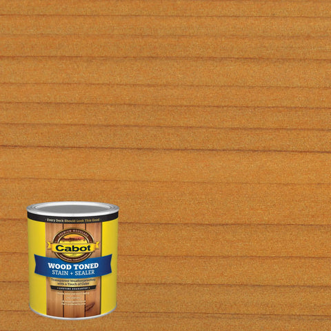 Transparent Cedar Wood Stain And Sealer That Keeps Wood Lookin Natural While Protecting It With A Resin And Oil Blend, 1 Quart