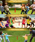 Tug Of War Rope Kit For Field Day And Backyard Fun For Kids And Adults, 20, 40, 60 Ft Options at field day, team building, family games