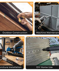 Heavy Duty 200 Pcs 3/16 Inch Pop Rivets Assortment Kit in outdoor, machine, furniture, and DIY use.