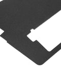 Heavy Duty Abs Battery Box Cover For C5 Corvette 1997 To 2004, black textured plastic replacement lid detail shot.