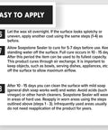 Natural Stone Sealer For Concrete Granite Marble Slate Countertop Protector Food Safe Straight Up Matte Finish application instructions.