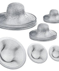 Stainless Steel Sink Strainer 12 Pack Heavy Duty Mesh Sieve Catches Food Gunk And Hair No Sweat Drain Catcher With Rust Proof Build That Nails Kitchen Cleanup For All Basins displayed in various sizes.