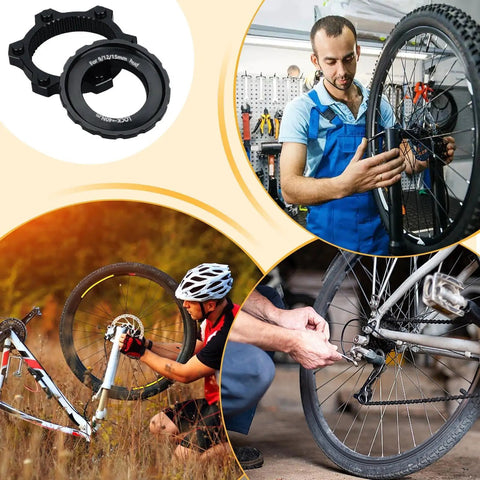 Beefy Center Lock Bike Rotor Tool For Upgrading Your Ride with durable aluminum adapters in various cycling scenarios