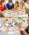 Children using 21 Piece Spanish Language Country Poster Set for Classrooms, Latin American Geography Wall Decor in a learning activity.
