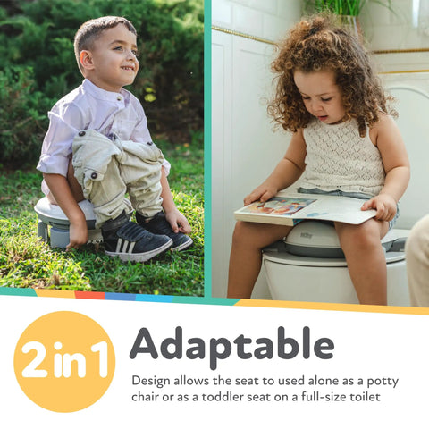 Collapsible Toddler Travel Potty Seat Compact Folding Design For Road Trips Toddler Approved No Sweat Setup Easy Wipe Down Potty Trainer Chair Ready To Nail Training Sessions Daily