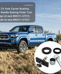 Toyota Tacoma with 8 Inch Clamshell CV Axle Bearing Puller Seal Kit including seals 90311-47013 and 90311-47027