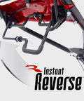 Instant reverse mechanism of Pioneer Dual Direction Rear Tine Tiller With Counter Rotating And Standard Rotating Tines For Sod Busting