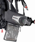 Side view of Bolt SLS BCD Scuba Buoyancy Compensator Device for Unisex Divers Medium Size with 18.5 Kg Lift