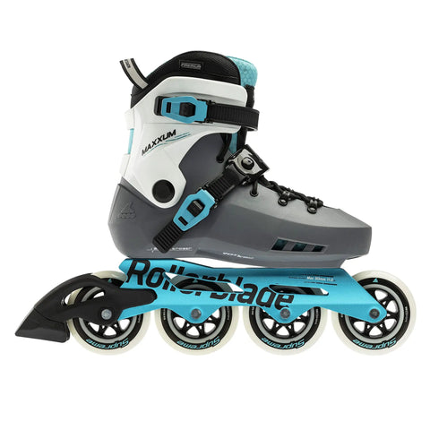 Maxxum XT W Women's Inline Skates Anthracite Aqua Size 8 For A Comfy High Performance Ride With A Secure Fit Durable Frame