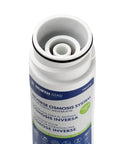 Close-up of North Star Reverse Osmosis Filter Kit With Membrane 7287514 for NSROPF4 replacement showing top view.