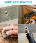 Trivd Frol rivet nut tool kit – galvanized threaded inserts installed in metal panels using drill and hand tools