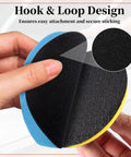 Next Level Five Inch Buffing And Polishing Cutting Pads showing hook and loop design for secure attachment and easy use.