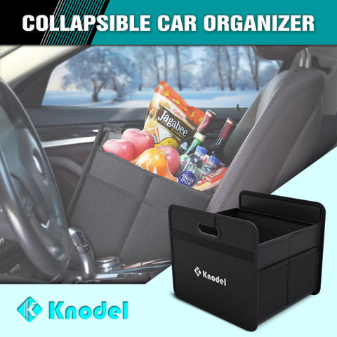 Gotta Have This Slick Foldable Car Trunk Storage Organizer For Cars And Suvs Hella Sturdy Cargo Bin With Durable Handles Keeps Your Ride Spotless And Road Trips A Breeze Small Black Organizer Box