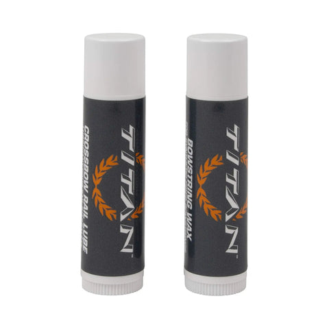 Crossbow String Wax And Rail Lube Duo, 2 Pack, White, Made In America, Pro Grade Bowstring Care That Extends String Life, Fights Dust