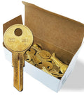 Y11 Brass Key Blanks Uncut Pack Of 50 For Home And Professional Use Durable Brass Keys With Smooth Edges Ready To Cut And Install