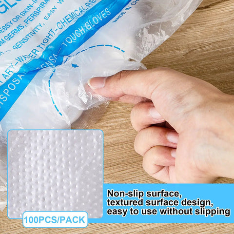 Top Shelf Clear Plastic Disposable Gloves Bulk Pack For Commercial Kitchens And Food Service Operations 10000 Pieces Transparent Prep Gear That Always Hits