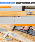 14 Gauge Concrete T Nails For Pneumatic Nailer Gun penetrating 24 mm hardwood with galvanized finish for heavy duty construction