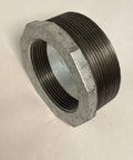 Heavy Duty Galvanized Malleable Iron Reducing Bushing 4 Inch By 3 Inch NPT Male To Female Thread Rust Resistant For Water Air Steam