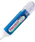 Jumbo Correction Pen With Fine Metal Tip And Flat Barrel Handle For Totally Slick Coverage On Typed Or Printed Paper Two Pack, close-up.