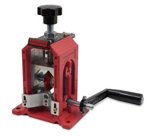 Hand Crank Copper Wire Stripper And Cable Stripping Machine For Wires 18 AWG To 1250 Kcm With Adjustable Clamps No Fuss Solid And Stranded Ready