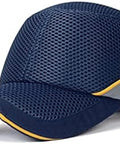 Worksite Safe Protective Helmet With Bump Cap Inner Shell Lightweight Baseball Hat Style for factory or shop head protection