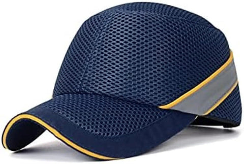 Worksite Safe Protective Helmet With Bump Cap Inner Shell Lightweight Baseball Hat Style for factory or shop head protection