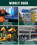 Image showing widely used applications of Built Different 304 Stainless Steel Security Torx Screws in various settings.