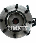 Axle Bearing And Hub Assembly With Built In Sensor For Debris Corrosion And Thermal Shock Protection Beefed Up Wheel Hub Unit Model SP580205
