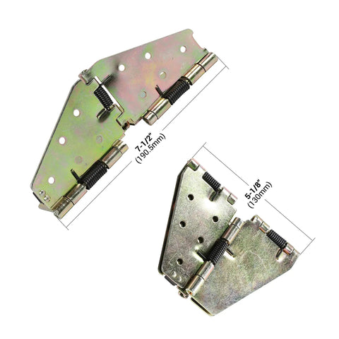 Nailed Down Heavy Duty Drop Leaf Table Hinges And Leaf Hardware Support Bracket With Spring Loaded Flap Top Design For Folding Tables Pack Of 8 Legit Space Saving Gear
